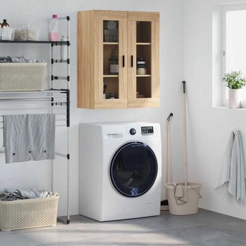 Стенен шкаф дъб сонома 69,5x34x90 см