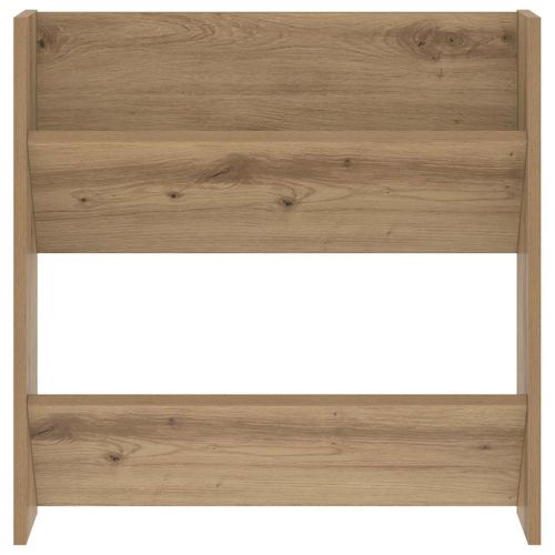 Шкаф за обувки с рафт 2 pcs Дъб 60 x 18 x 60 см Инженерно дърво