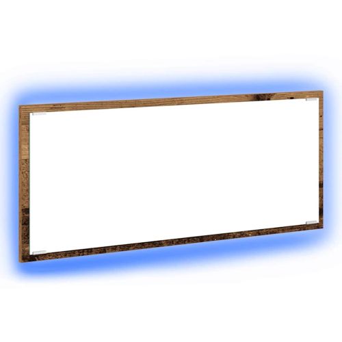 Огледало Старо дърво 90 x 8,5 x 37 см Инженерно дърво