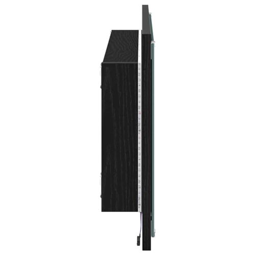 Огледало Черния дъб 90 x 8,5 x 37 см Инженерна дървесина