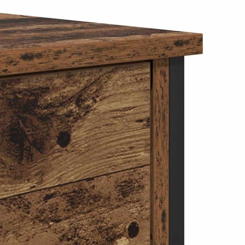 Нощен шкаф 2 pcs Старо дърво 40 x 42 x 60 см Инженерно дърво
