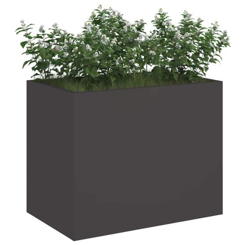 Градинска саксия Черно 50 x 32 x 40 см