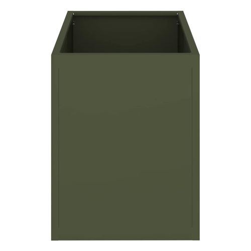 Градинска саксия Маслиненозелен 50 x 32 x 40 см