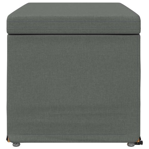 Стук Тъмен сив 81 x 41 x 40 cm Текстил и конструирано дърво