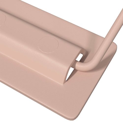 Дръжки за шкафове 2 pcs Розово 85 x 45 мм Метал