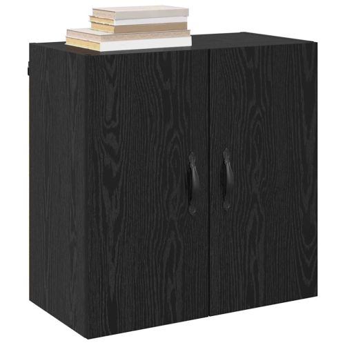 Стенно шкафче Черния дъб 60 x 31 x 60 см Инженерно дърво