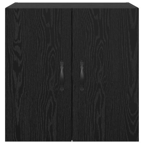 Стенно шкафче Черния дъб 60 x 31 x 60 см Инженерно дърво
