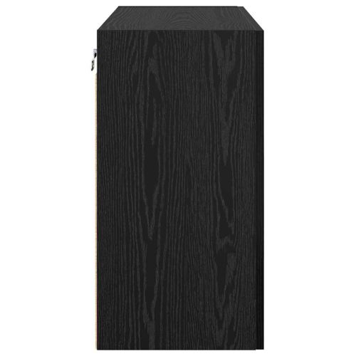 Стенно шкафче Черния дъб 60 x 31 x 60 см Инженерно дърво