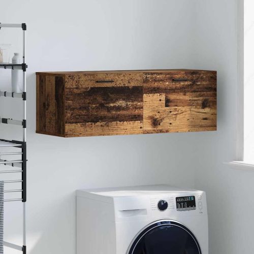 Стенно шкафче Старо дърво 100 x 36,5 x 35 cm Инженерно дърво