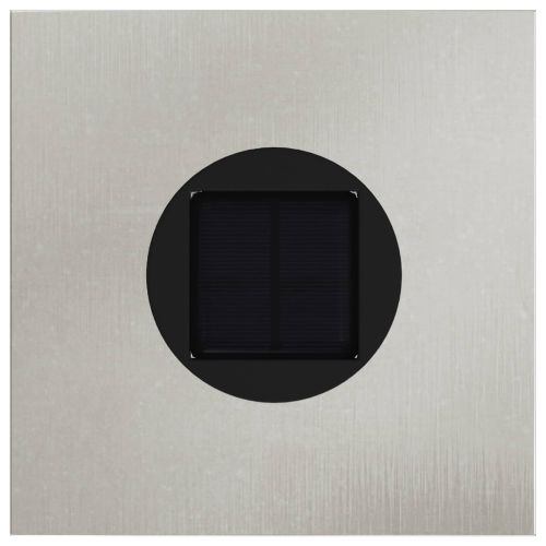 Соларна LED светлина за пътека 2 pcs Топло бяло 18 x 18 x 50 см