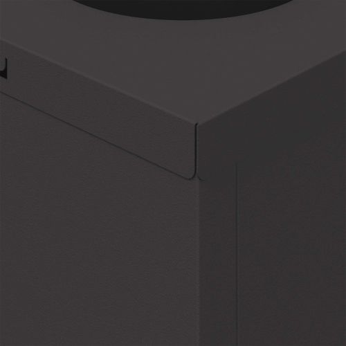 Соларна LED светлина за пътека 2 pcs Черно