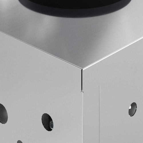 Соларна LED светлина за пътека 2 pcs Сребрист