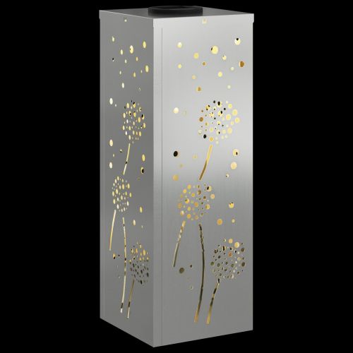 Соларна LED светлина за пътека 2 pcs Сребрист