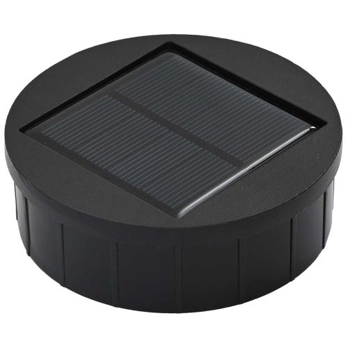 Соларна LED светлина за пътека 2 бр. Топло бяло 18 x 18 x 50 см