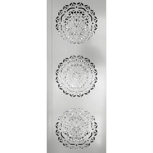 Соларна LED светлина за пътека 2 бр. Топло бяло 18 x 18 x 50 см