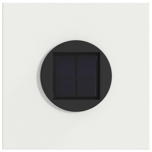 Соларна LED светлина за пътека 2 бр. Топло бяло 18 x 18 x 80 см
