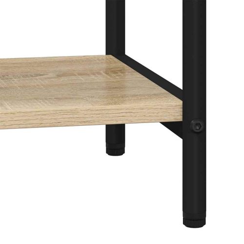 Рафт за книги 4 нива 80 x 30 x 146 см Инженерна дървесина