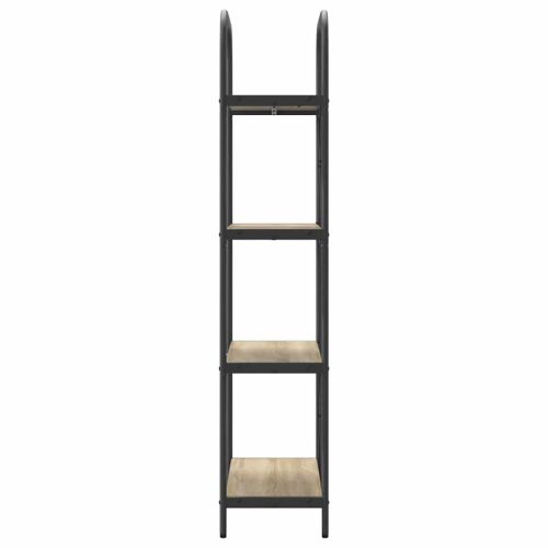 Рафт за книги Сонома дъб 60 x 30 x 146 см Инженерно дърво