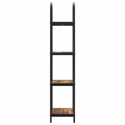 Рафт за книги Димян дъб 40 x 30 x 146 см Инженерно дърво