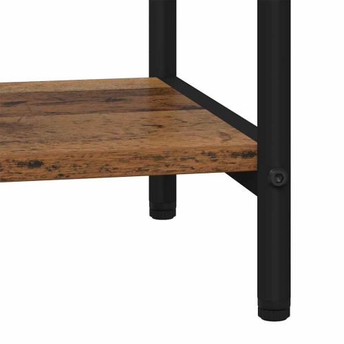Рафт за книги 4 нива 40 x 30 x 146 см Инженерна дървесина