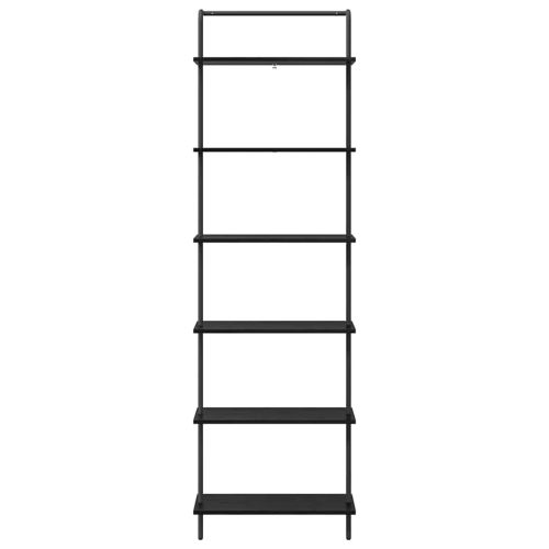 Рафт за книги 6 нива 60 x 24 x 203 см Инженерна дървесина
