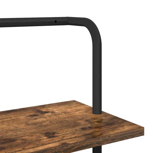 Рафт за книги 6 нива 60 x 24 x 203 см Инженерна дървесина