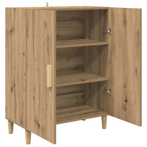 Служебен шкаф Дъб 70 x 34 x 90 см Инженерно дърво