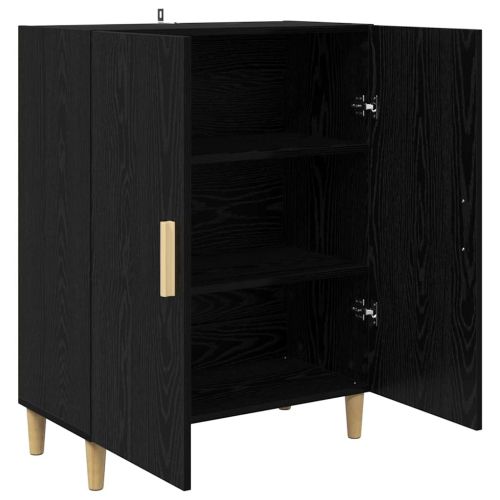 Служебен шкаф Черния дъб 70 x 34 x 90 см Инженерно дърво