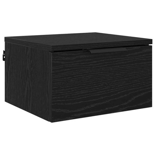 Нощен шкаф 2 pcs Черния дъб 34 x 30 x 20 см Инженерно дърво