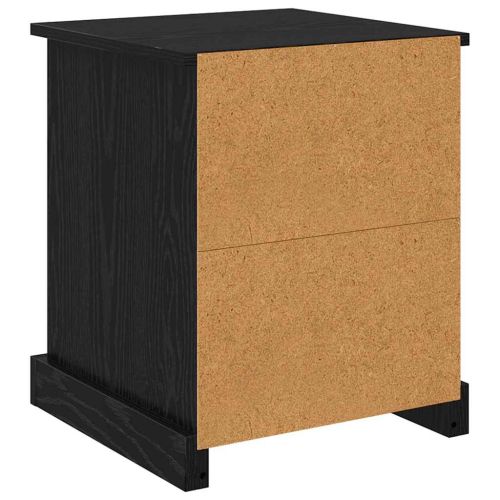 Нощен шкаф Черния дъб 39 x 39 x 47.5 см Инженерно дърво