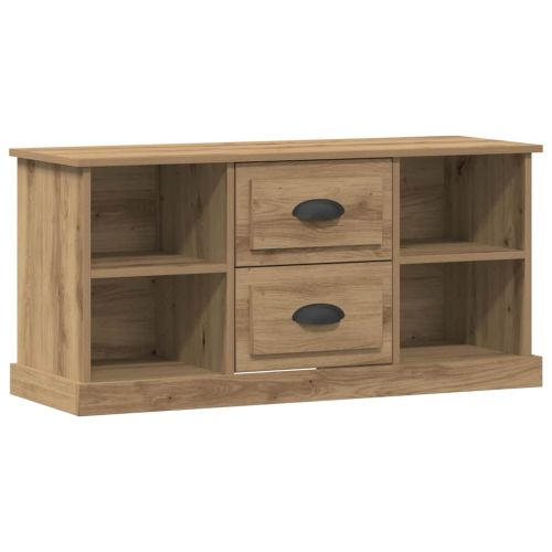 ТВ шкаф с чекмедже Дъб 99,5 x 35,5 x 48 см Инженерно дърво