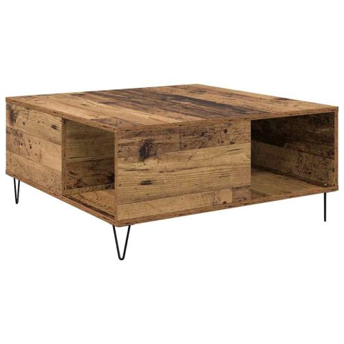 Масичка за кафе Старо дърво 80 x 80 x 36,5 см Инженерно дърво