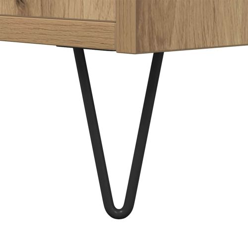 Масичка за кафе Дъб 80 x 80 x 36,5 см Инженерно дърво