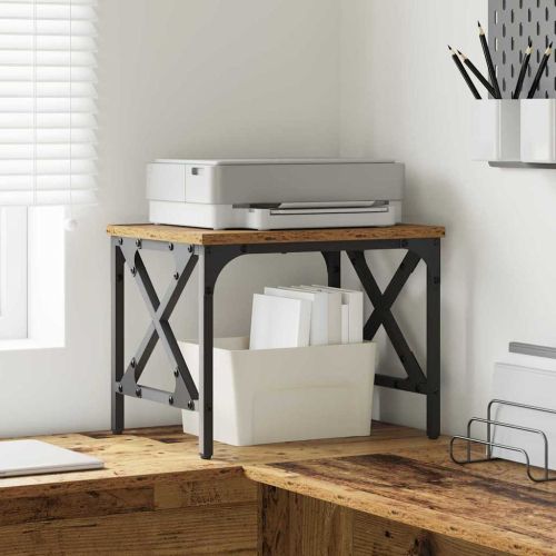 Стойка за принтер Старо дърво 40 x 30 x 31 см Инженерно дърво