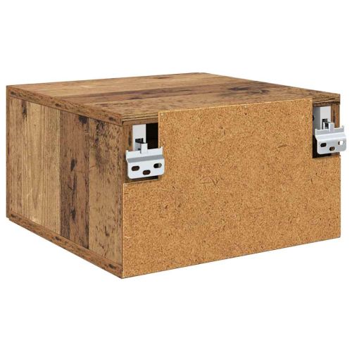 Стенен шкаф за нощно шкафче 35 x 35 x 20 см Инженерна дървесина