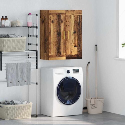 Стенен шкаф Старо дърво 69,5 x 34 x 90 см Инженерно дърво