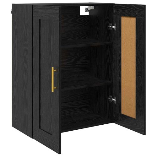 Стенен шкаф Черния дъб 69,5 x 34 x 90 см Инженерна дървесина