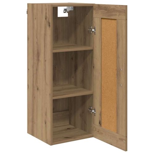 Стенен шкаф Дъб 34,5 x 34 x 90 см Инженерна дървесина