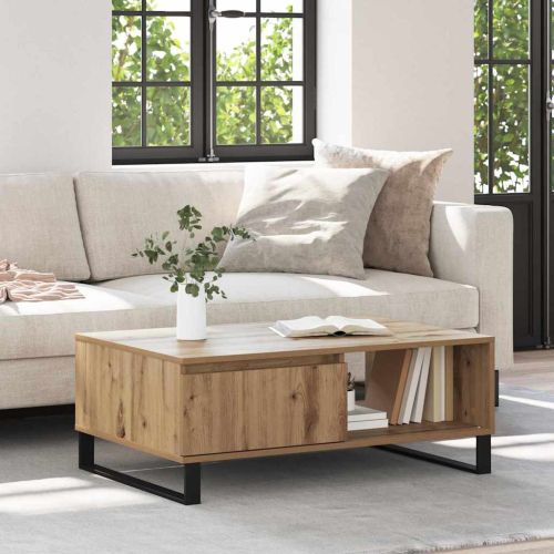 Масичка за кафе Дъб 90 x 60 x 35 cm Инженерно дърво