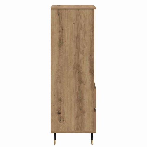 Висок шкаф с чекмедже Дъб 40 x 36 x 110 см Инженерно дърво