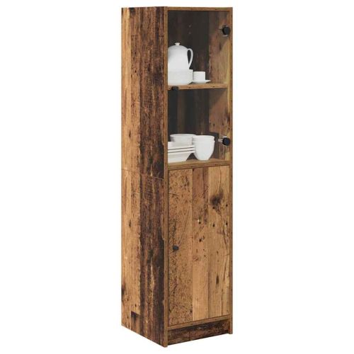 Висок шкаф Старо дърво 35 x 37 x 142 см Инженерно дърво