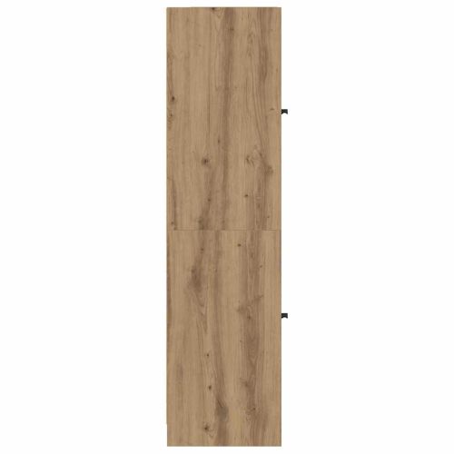 Висок шкаф Дъб 35 x 37 x 142 см Инженерно дърво