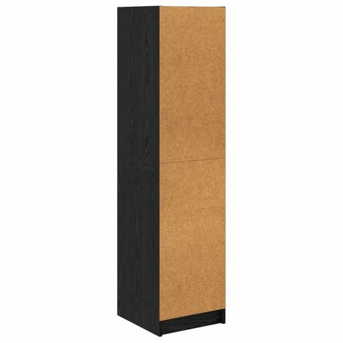 Висок шкаф Черния дъб 35 x 37 x 142 см Инженерно дърво
