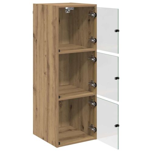 Стенен шкаф 35 x 37 x 102 см Инженерна дървесина Дъб
