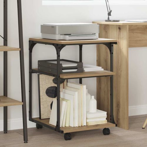 Стойка за принтер Дъб 43 x 48 x 64 см Инженерно дърво