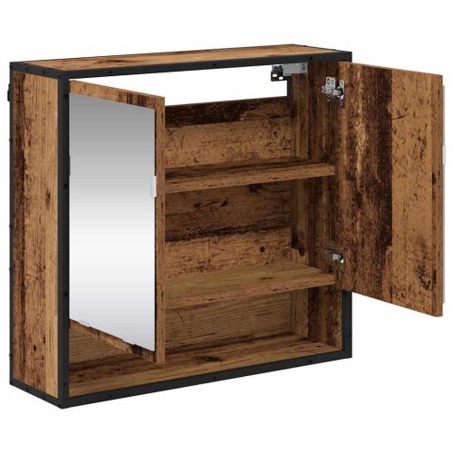 Стенен рафт Старо дърво 65 x 20 x 60 см