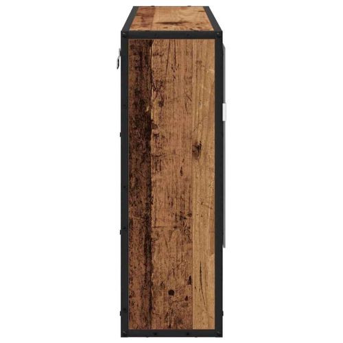Стенен рафт Старо дърво 65 x 20 x 60 см