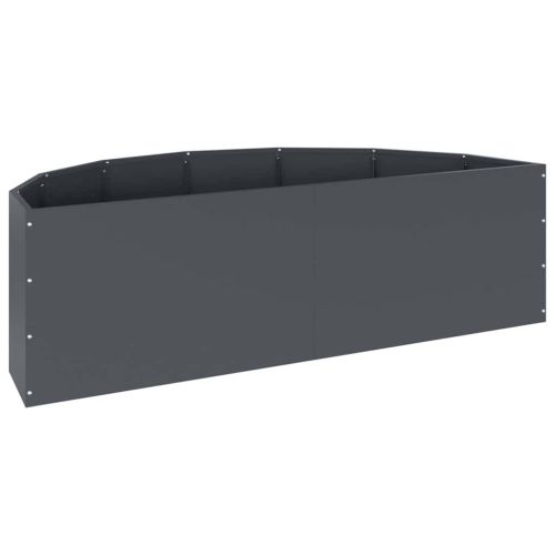 Кашпа Антрацит 120 x 60 x 35 cm Стомана
