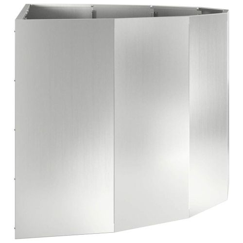 Кашпа Сребрист 120 x 60 x 50 см Галванизирана стомана