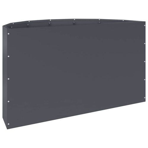 Кашпа Антрацит 90 x 45 x 50 см Стомана